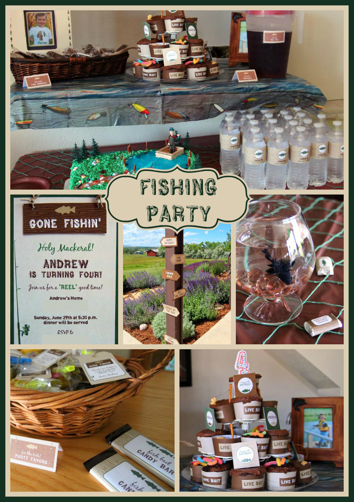 FISHING PARTY SIGN, Fishing Party Decor, Party Decorations