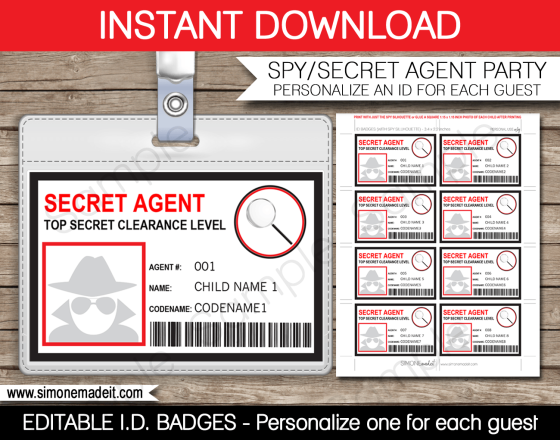 secret-agent-badge-template-printable-spy-badge-birthday-party-favor