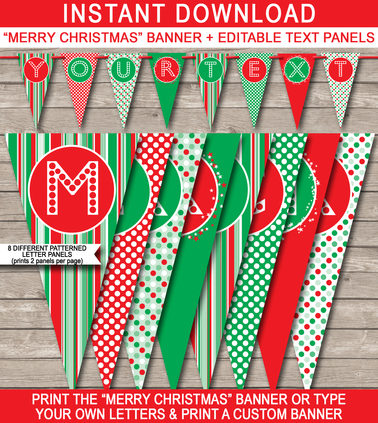 christmas-pennant-banner-template-printable-merry-christmas-banner