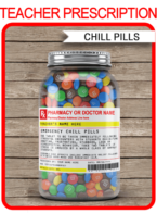 Old Age Prescription Pill Bottle Labels 